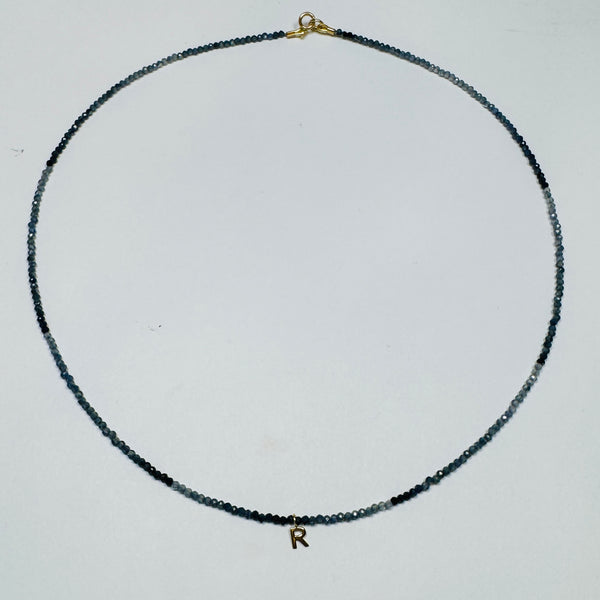 delicate inital necklace