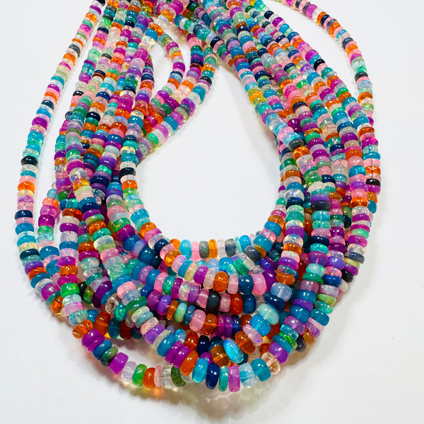 jelly opal candy necklace