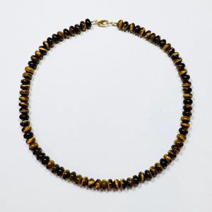 Butterscotch tigers eye candy necklace