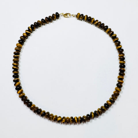 Butterscotch tigers eye candy necklace