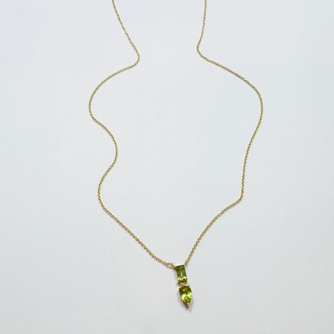 peridot necklace