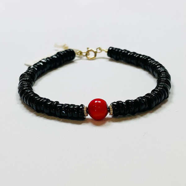 coral onyx bracelet