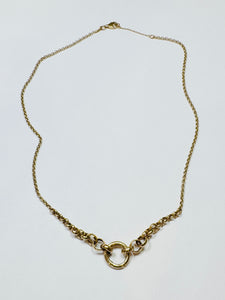 14k gold connector chain