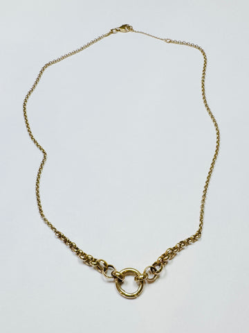 14k gold connector chain
