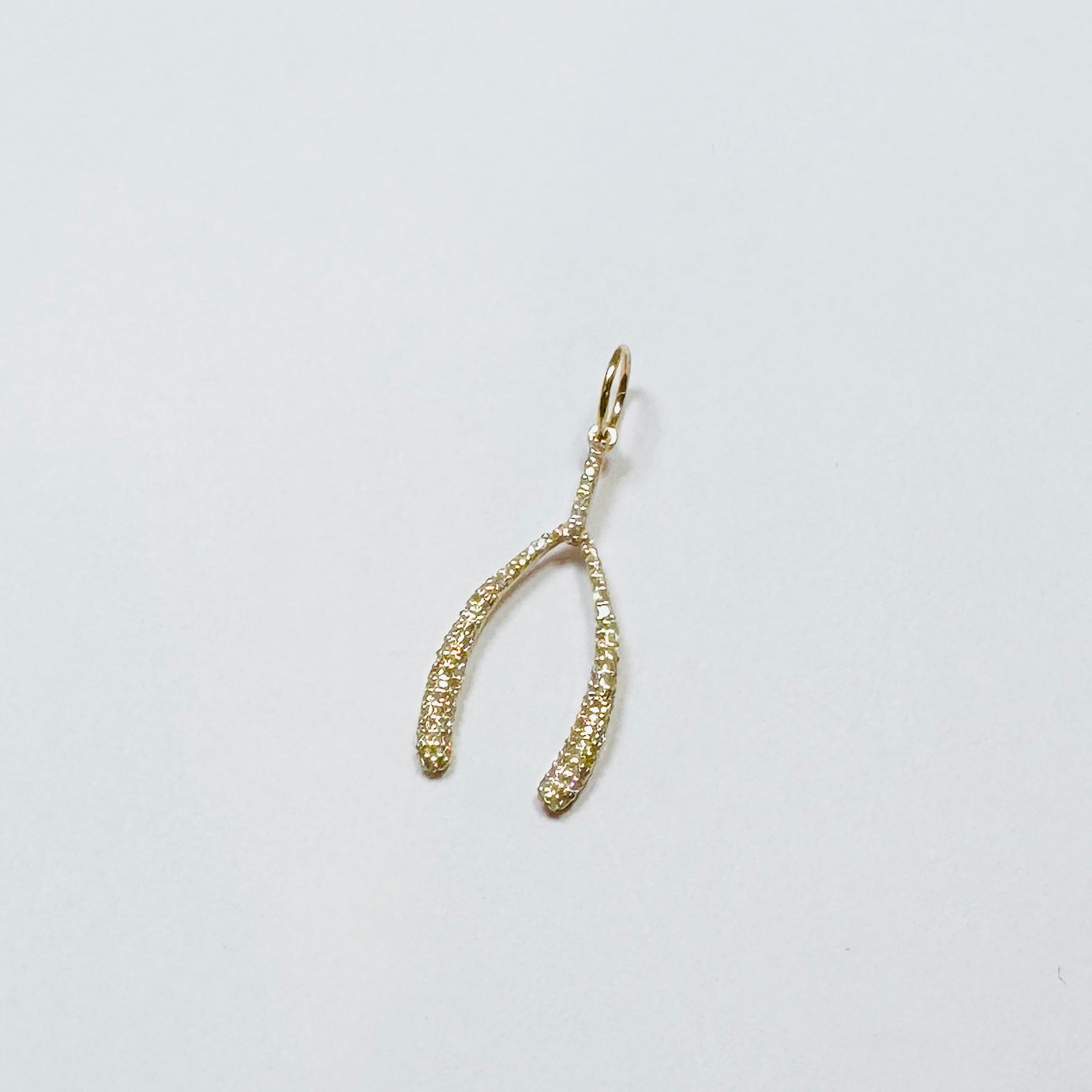 wishbone pendant