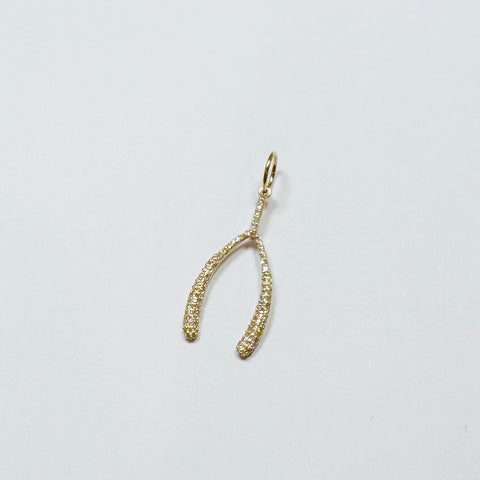 wishbone pendant