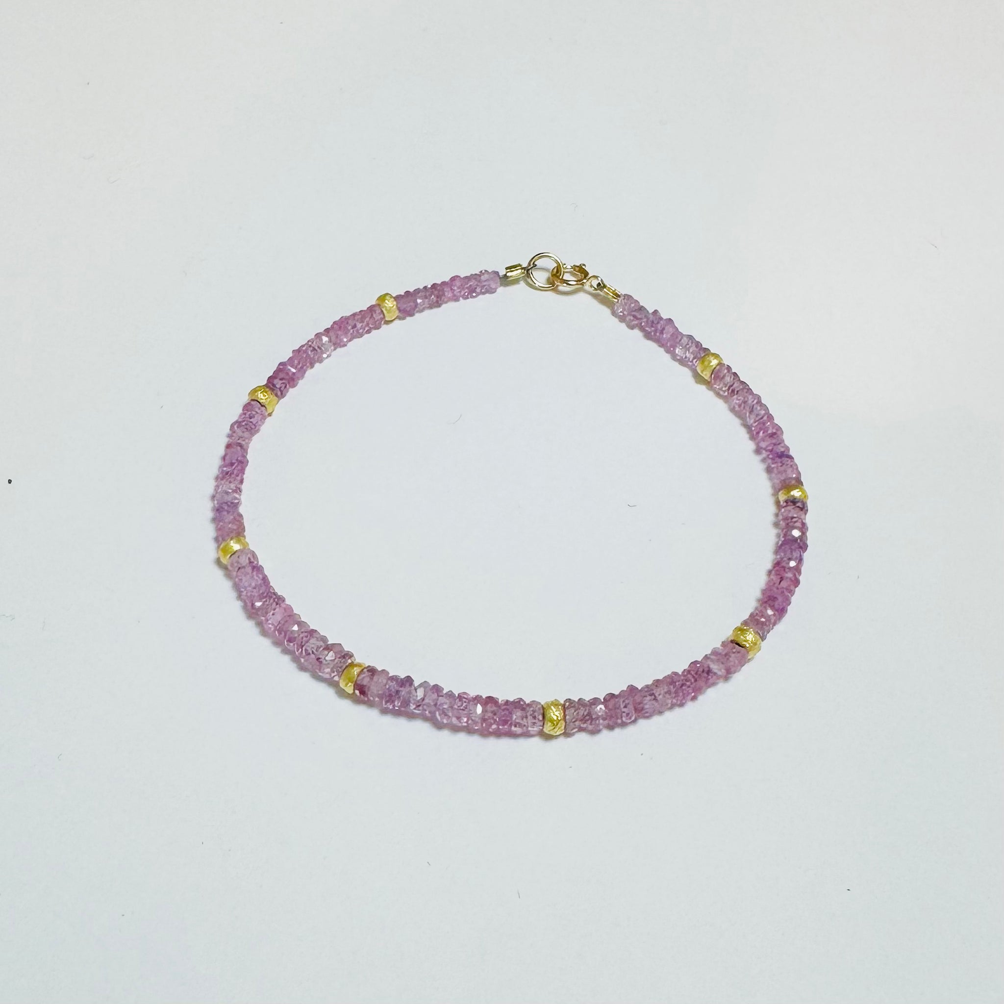 pink sapphire bracelet