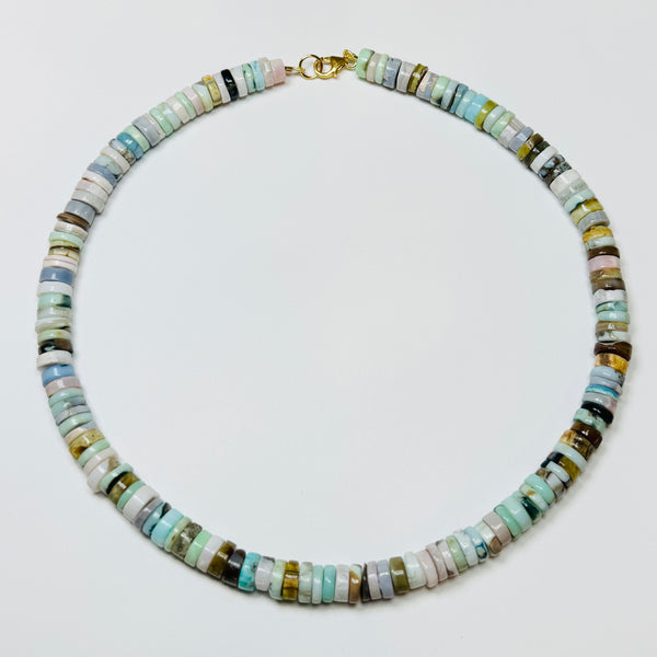 salt water taffy opal candy necklace