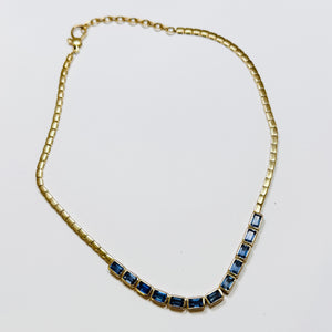 sapphire necklace