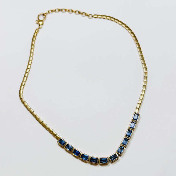 sapphire necklace