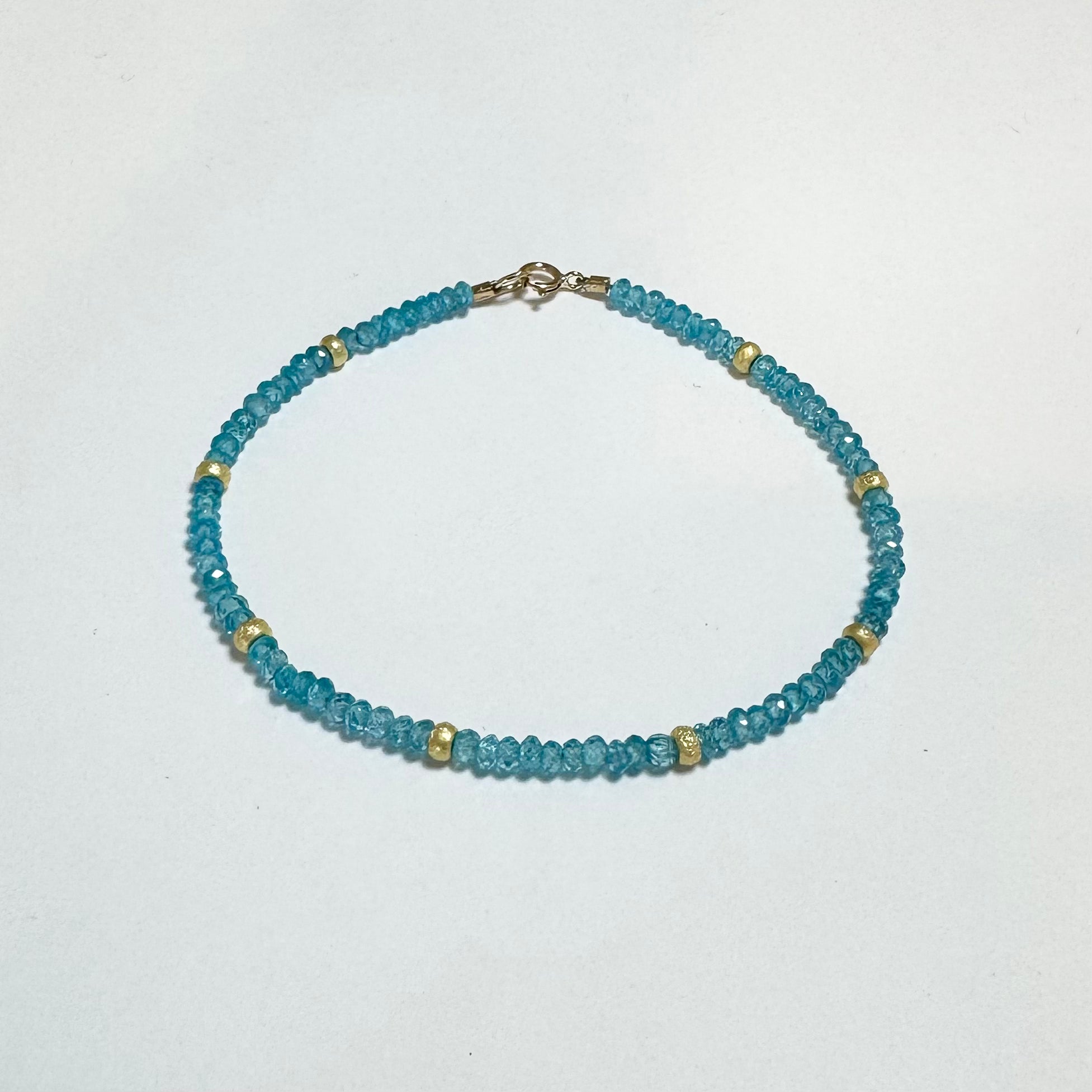 blue topaz bracelet