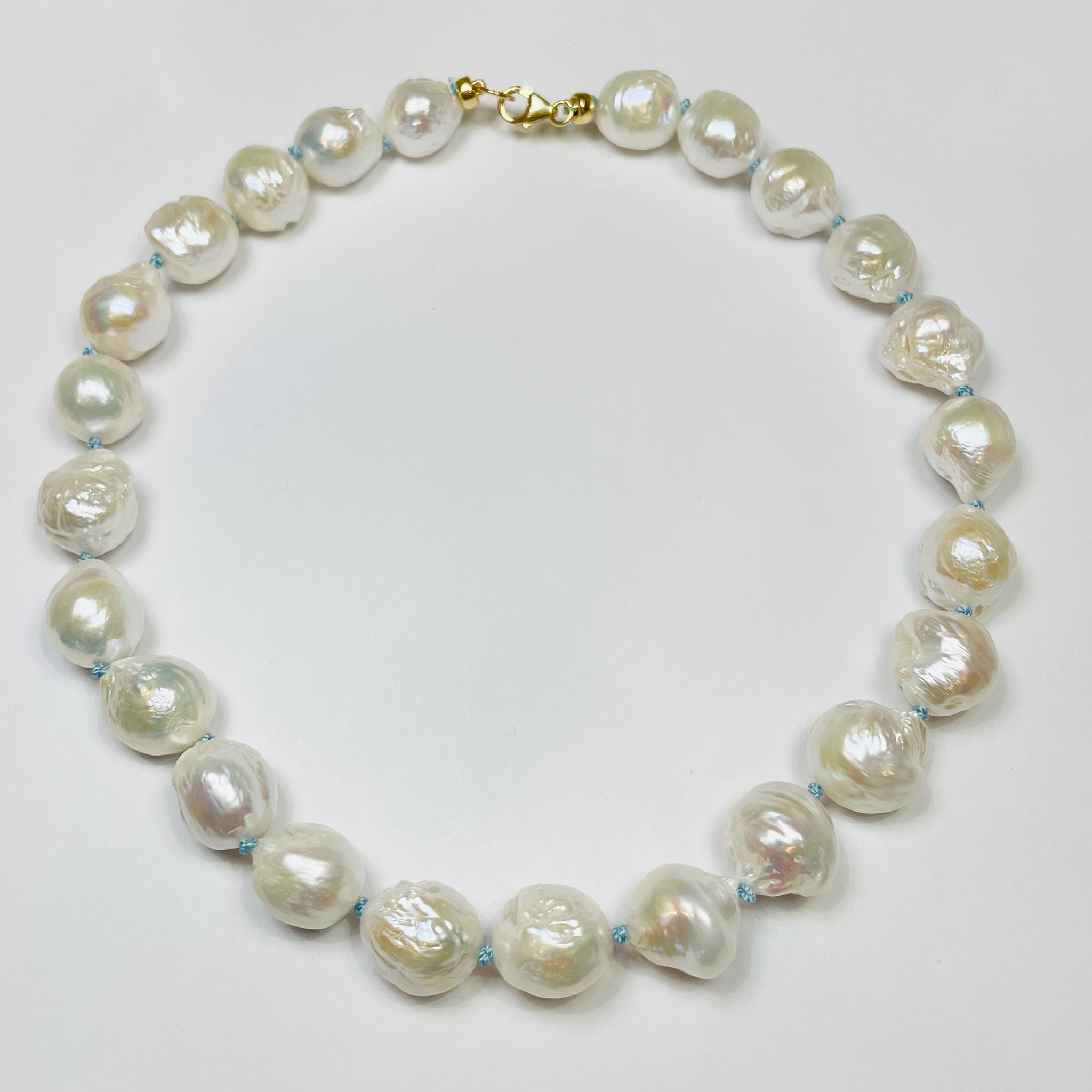 pearl knotted necklace – Theodosia Jewelry