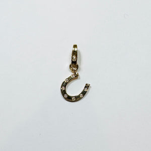 horseshoe hinged bail pendant