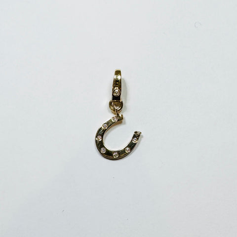 horseshoe hinged bail pendant