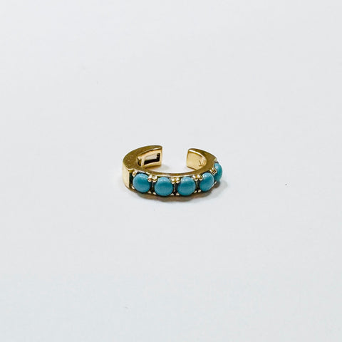 turquoise ear cuff