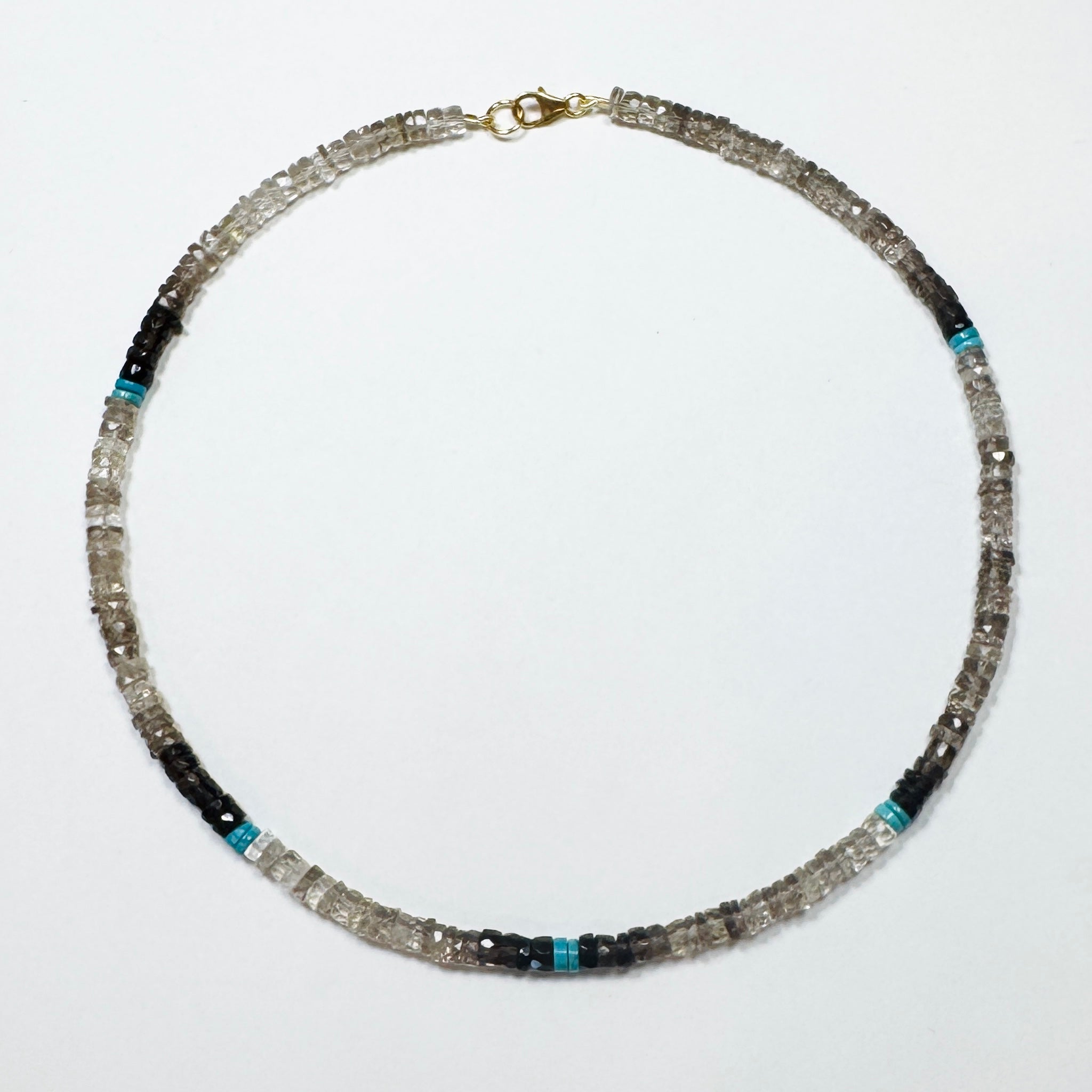 cream soda heishi candy necklace