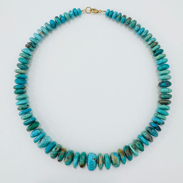 candelaria turquoise statement necklace