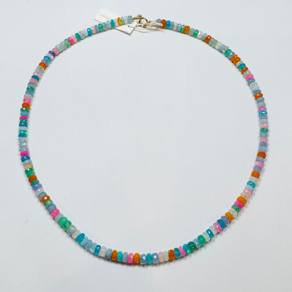 SALE opal candy necklace