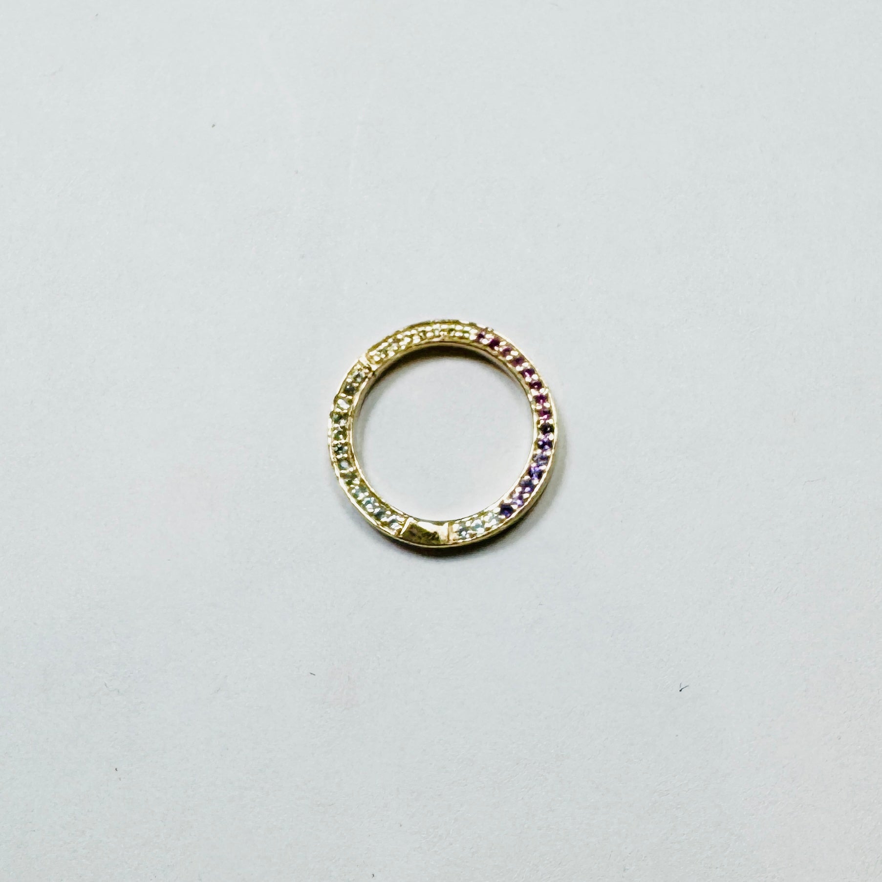 multi colored sapphire connector, 15 mm