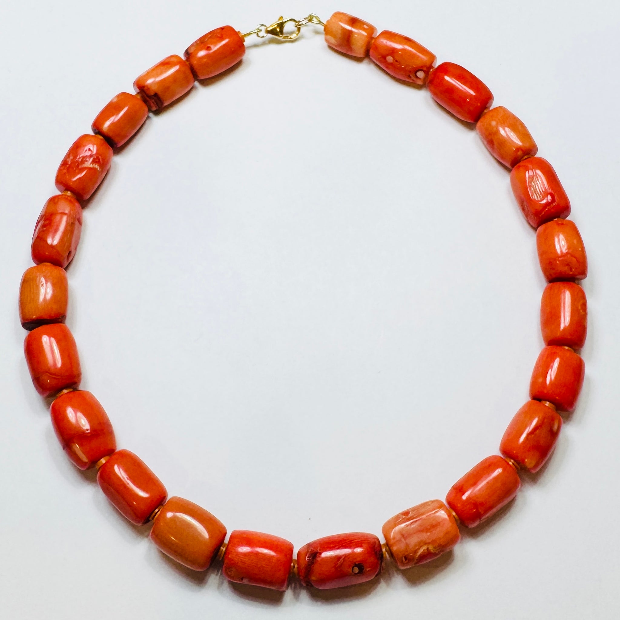 coral candy necklace