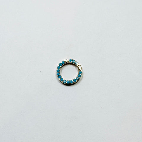 turquoise connector