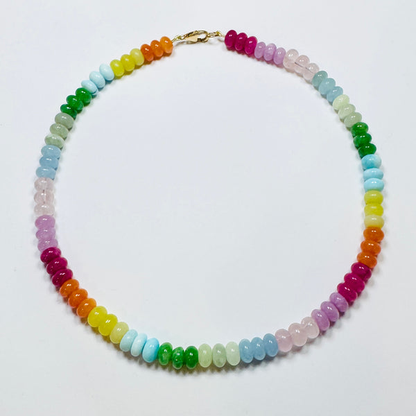 rainbow kitten surprise candy necklace