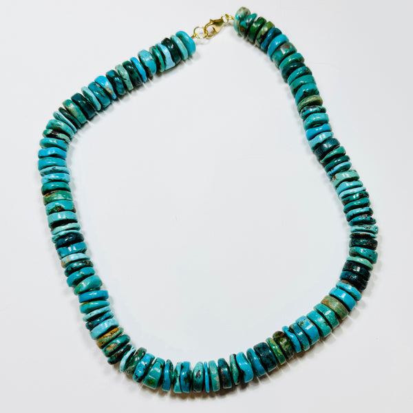 turquoise statement necklace