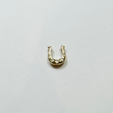 horseshoe bead charm