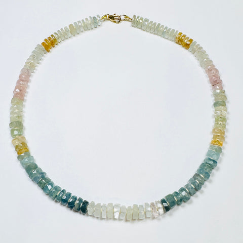 aquamarine candy necklace