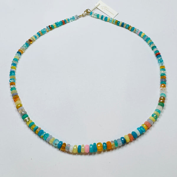 SALE opal candy necklace