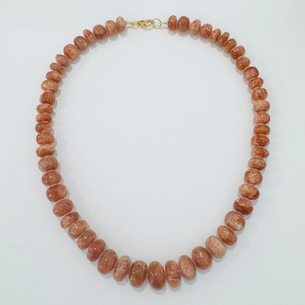 sunstone candy necklace