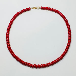 cherry mini barrel candy necklace