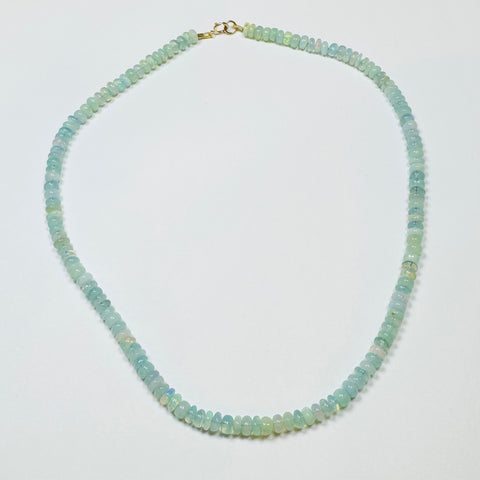 blue opal necklace
