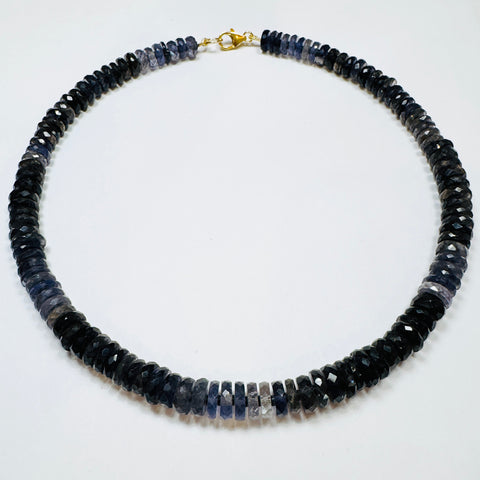 Iolite necklace