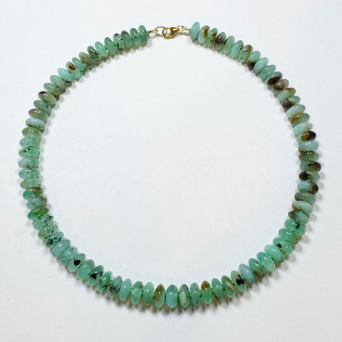 mint chocolate chip candy necklace