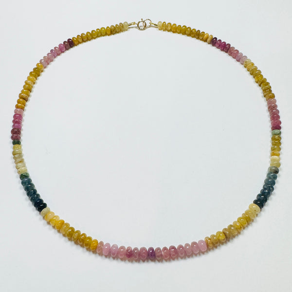 sunset sapphire necklace