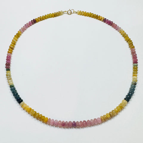 sunset sapphire necklace