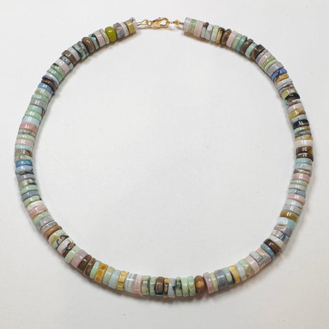 salt water taffy opal candy necklace