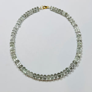 green amethyst candy necklace