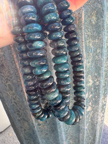 natural apatite statement candy necklace