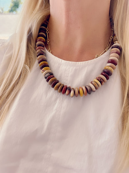 mookaite jasper collar