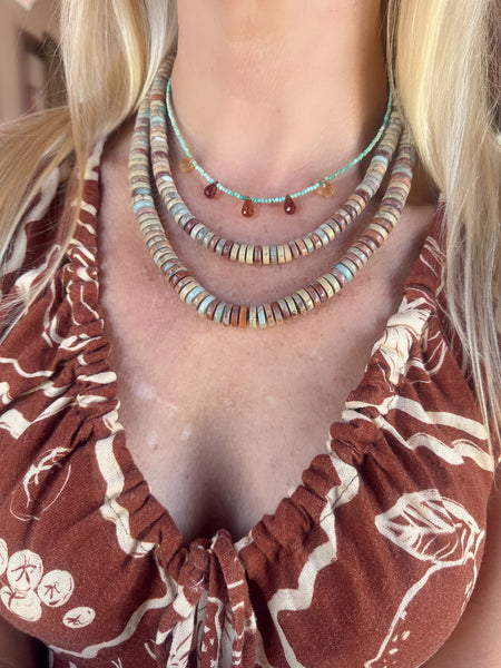 briolette delicate necklace