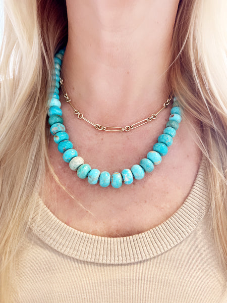 estate turquoise necklace