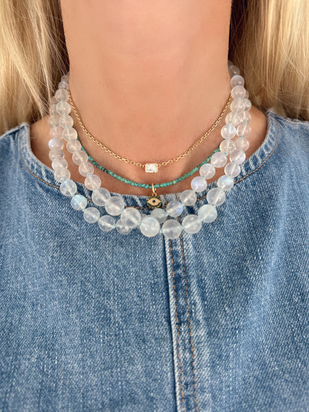 knotted moonstone gumball