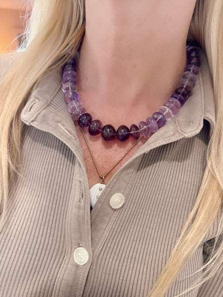 amethyst candy collar