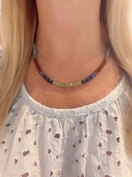 kyanite necklace