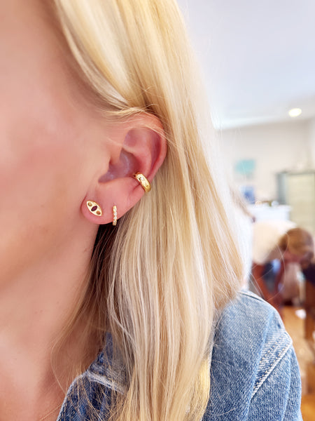 pave diamond ear cuff