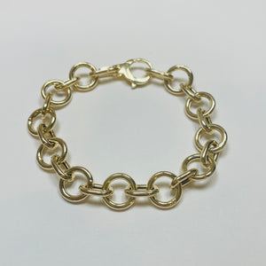 14k gold chain bracelet