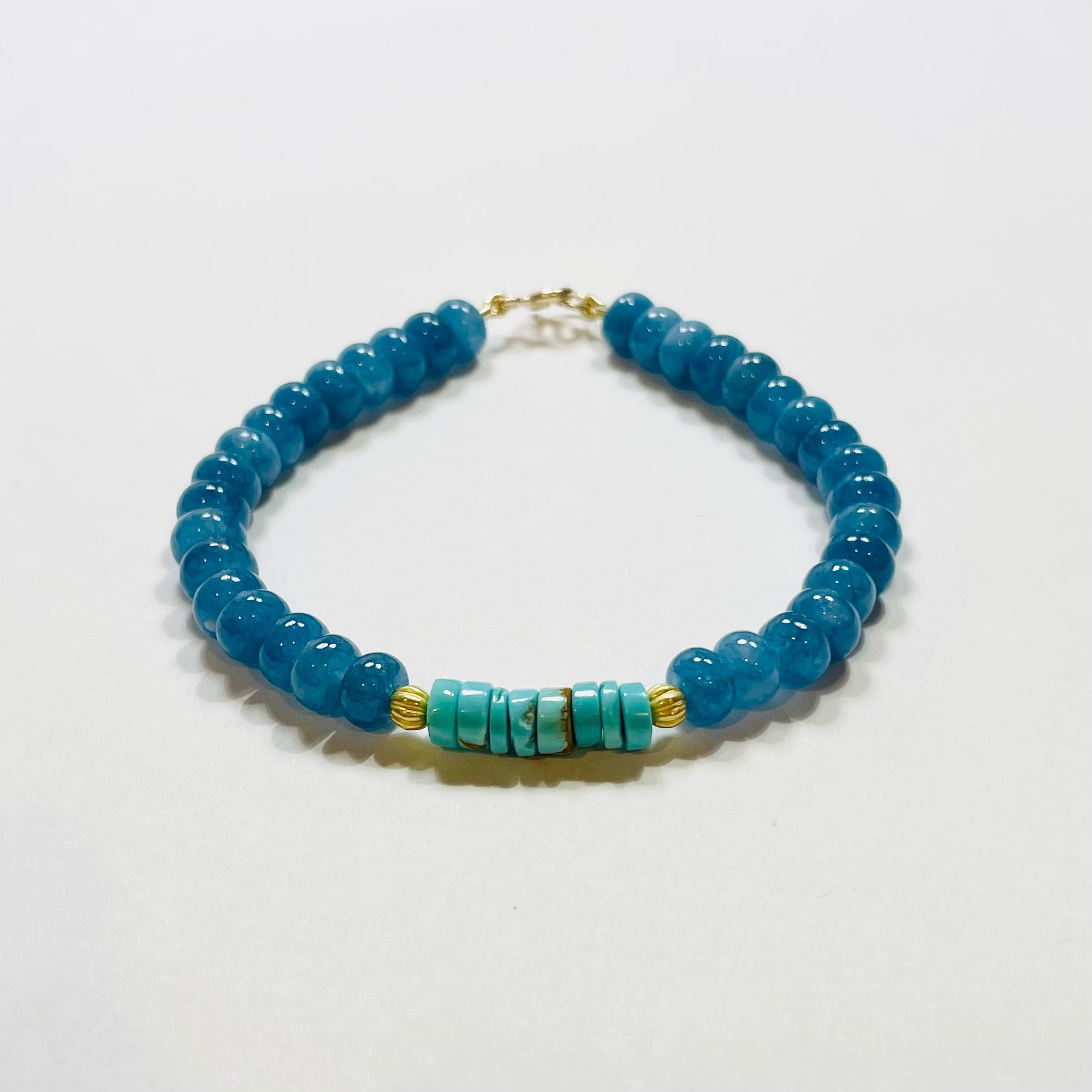 color-block bracelet, peacock appetite