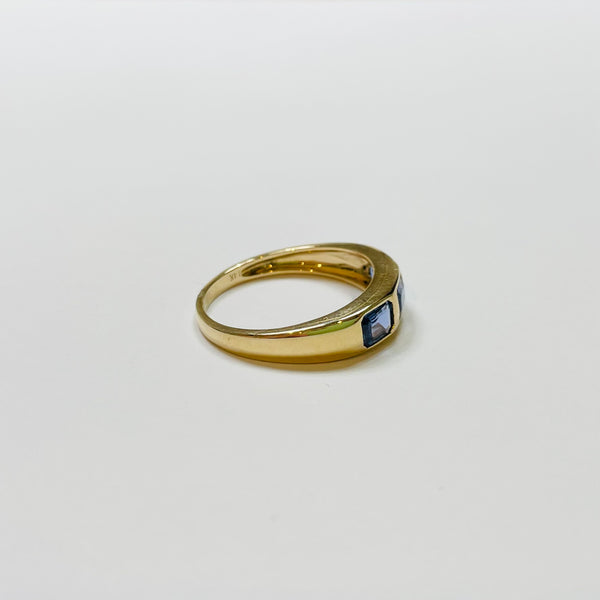 sapphire dome ring